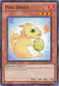 Poki Draco GENF-EN031 card from Generation Force