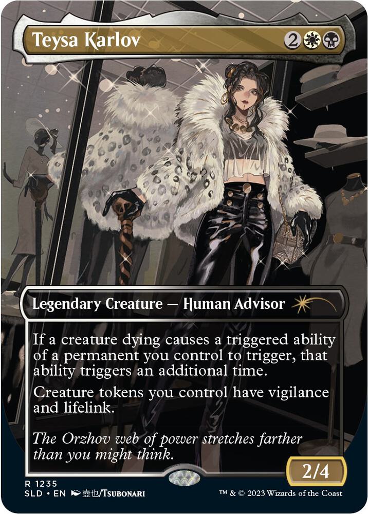 Teysa Karlov 1235 card from Secret Lair Drop Series