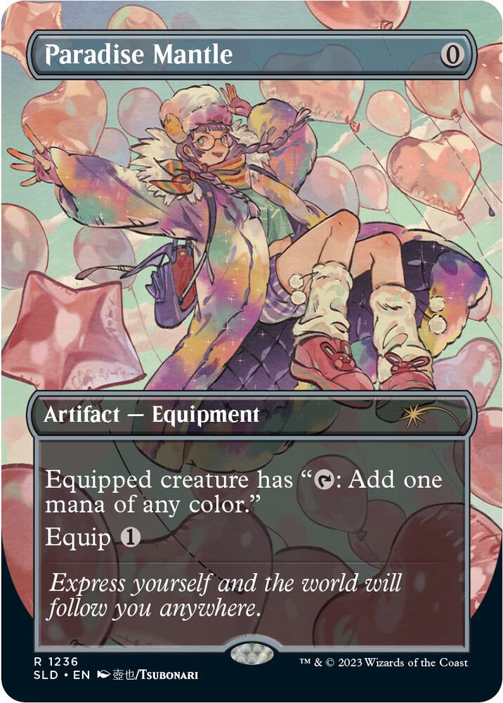 Paradise Mantle 1236 card from Secret Lair Drop Series