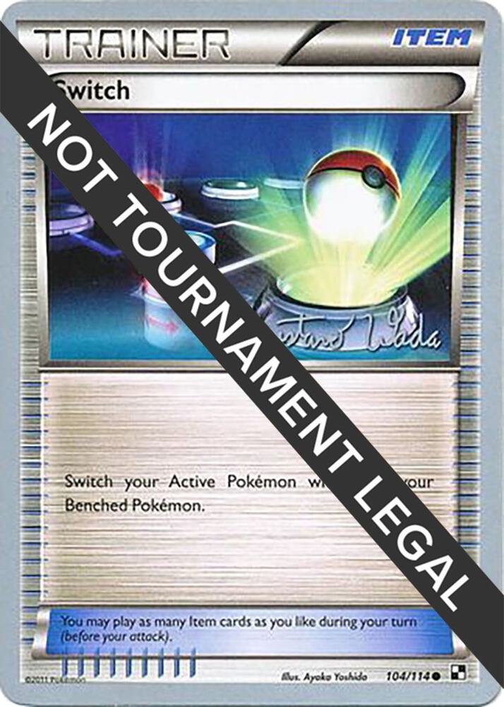 Switch - 2011 (Gustavo Wada) 104/114 card from World Championship Decks