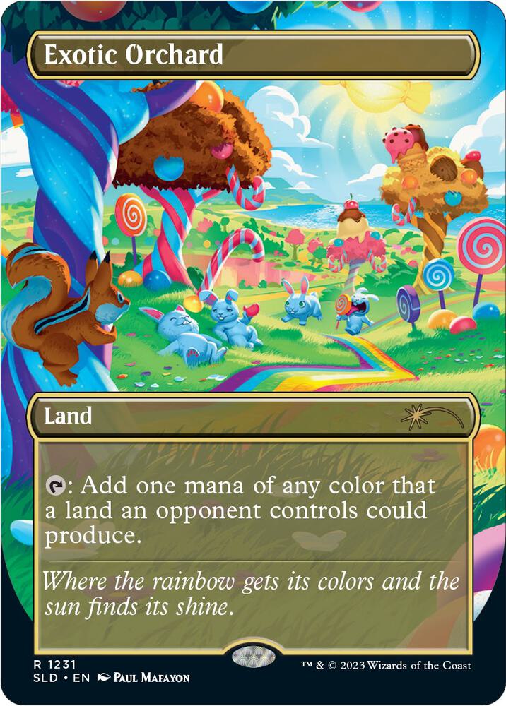 Exotic Orchard 1231 card from Secret Lair Drop Series