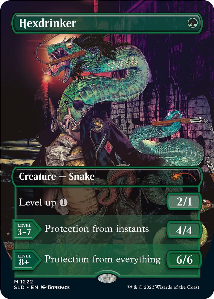 Hexdrinker 1222 card from Secret Lair Drop Series