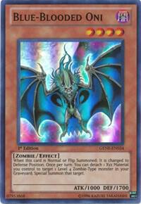 Blue-Blooded Oni GENF-EN034 card from Generation Force