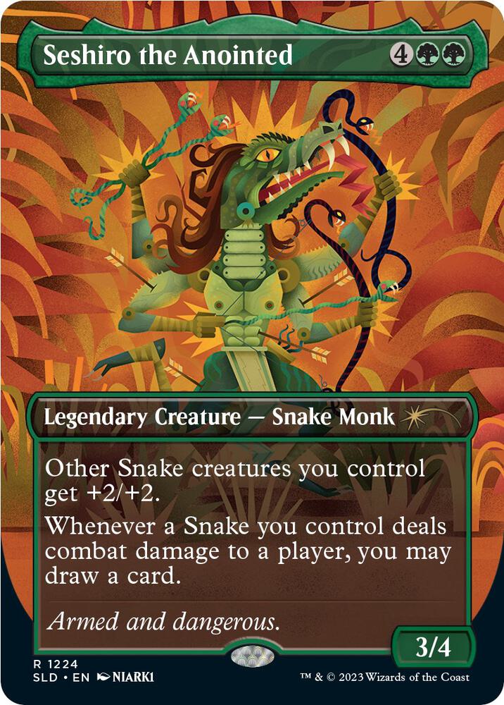 Seshiro the Anointed 1224 card from Secret Lair Drop Series