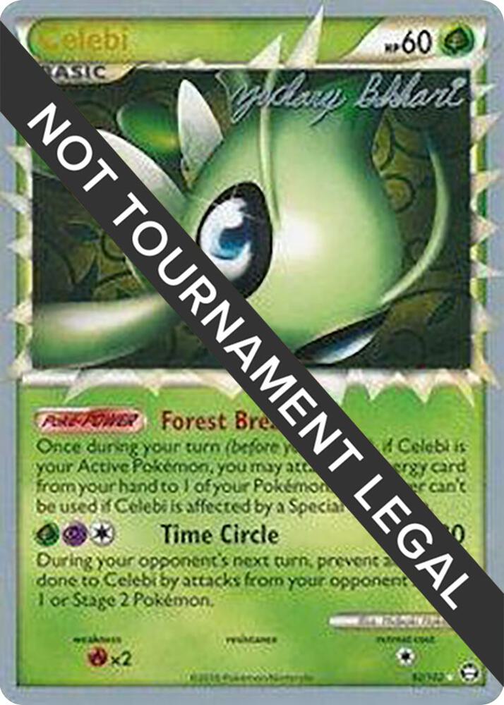 Celebi - 2012 (Zachary Bokhari) 92/102 card from World Championship Decks