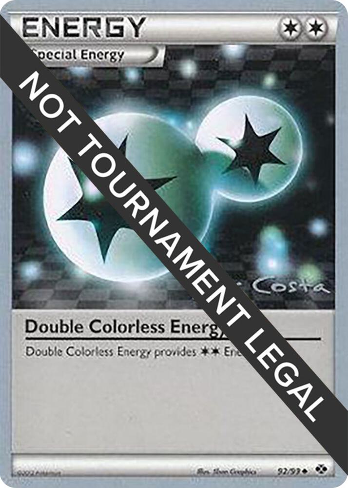 Double Colorless Energy - 2012 (Igor Costa) 92/99 card from World Championship Decks