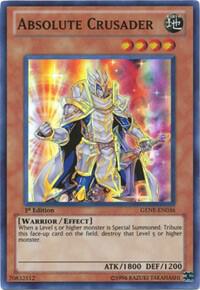Absolute Crusader GENF-EN036 card from Generation Force
