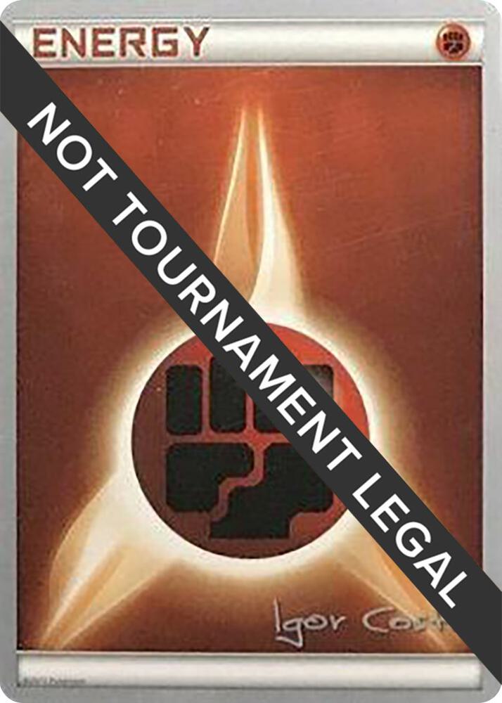 Fighting Energy - 2012 (Igor Costa) card from World Championship Decks
