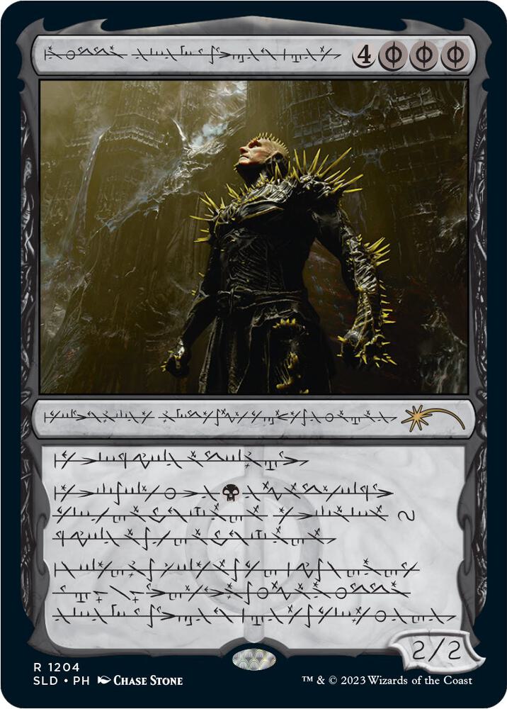 K'rrik, Son of Yawgmoth (Phyrexian) 1204 card from Secret Lair Drop Series