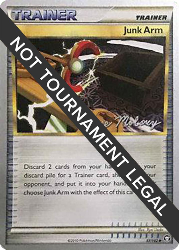 Junk Arm - 2012 (Chase Moloney) 87/102 card from World Championship Decks