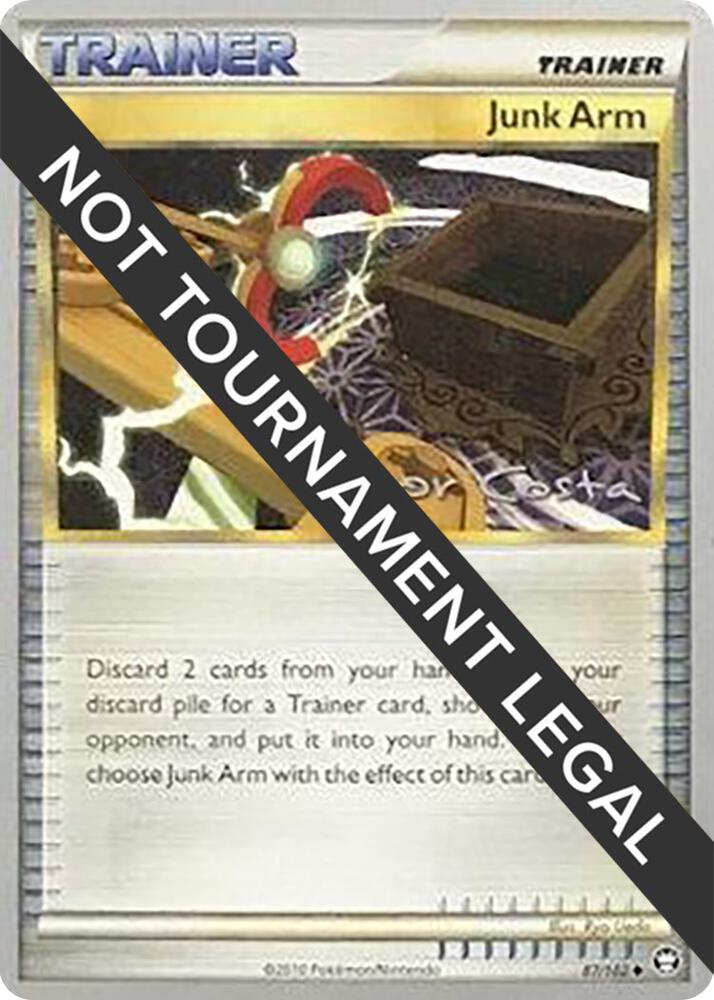 Junk Arm - 2012 (Igor Costa) 87/102 card from World Championship Decks