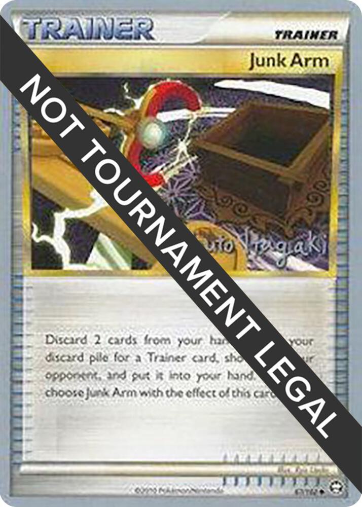Junk Arm - 2012 (Shuto Itagaki) 87/102 card from World Championship Decks
