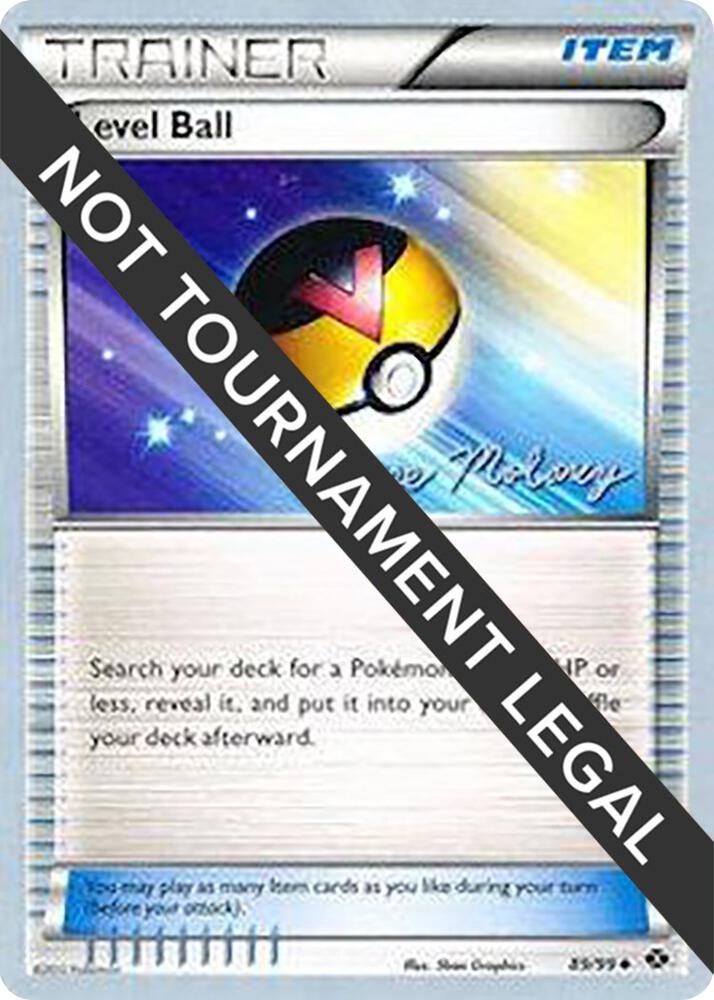 Level Ball - 2012 (Chase Moloney) 89/99 card from World Championship Decks
