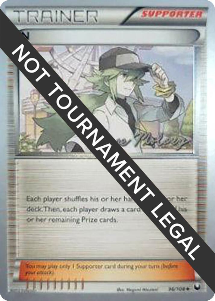 N - 2012 (Chase Moloney) 96/108 card from World Championship Decks