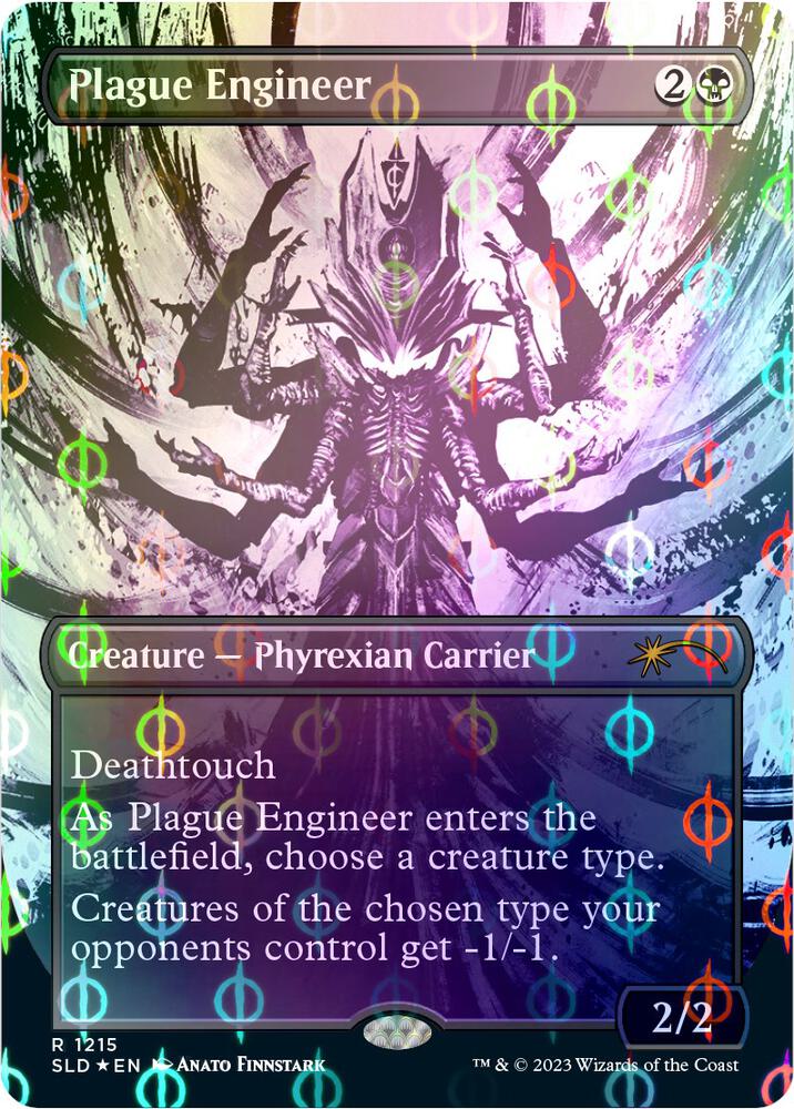 Plague Engineer (Step-and-Compleat Foil) 1215 card from Secret Lair Drop Series