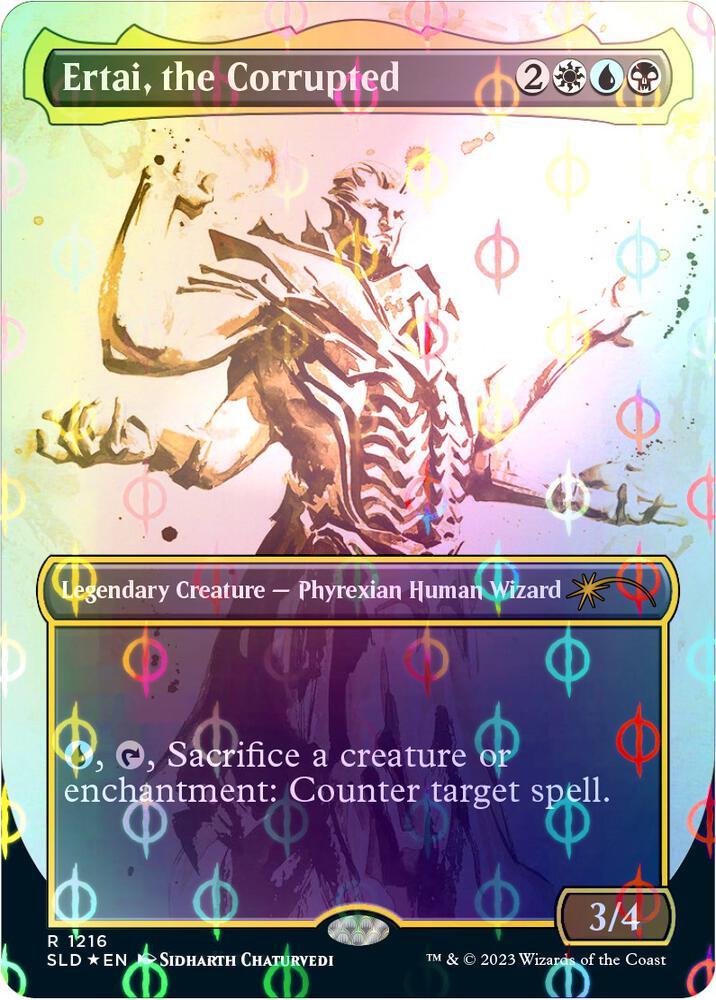 Ertai, the Corrupted (Step-and-Compleat Foil) 1216 card from Secret Lair Drop Series
