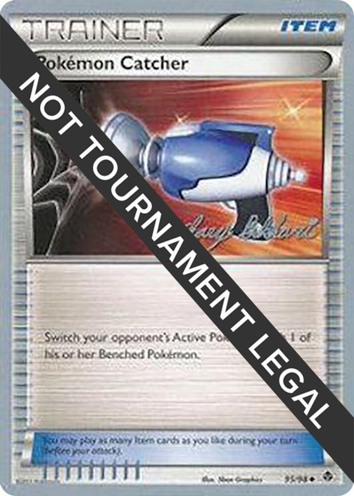 Pokemon Catcher - 2012 (Zachary Bokhari) 95/98 card from World Championship Decks