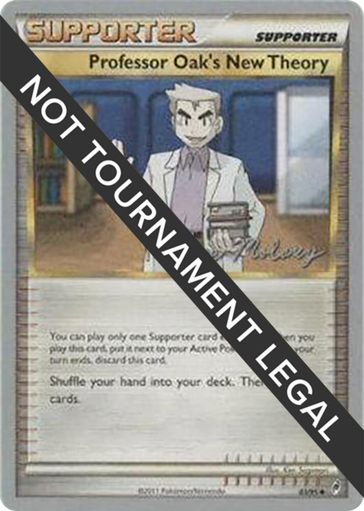 Professor Oak's New Theory - 2012 (Chase Moloney) 83/95 card from World Championship Decks
