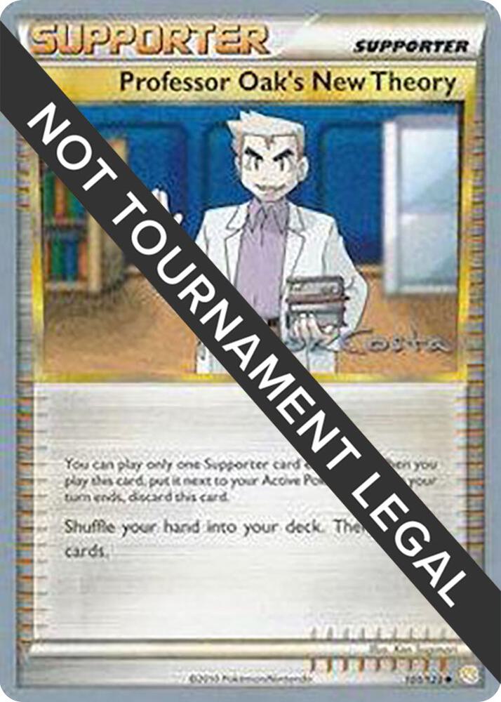 Professor Oak's New Theory - 2012 (Igor Costa) 101/123 card from World Championship Decks
