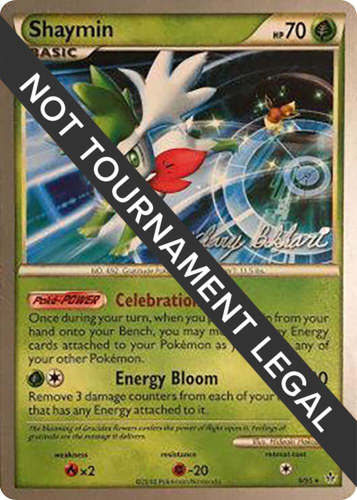 Shaymin - 2012 (Zachary Bokhari) 8/95 card from World Championship Decks