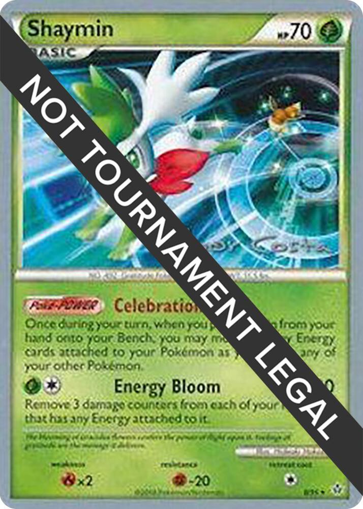 Shaymin - 2012 (Igor Costa) 8/95 card from World Championship Decks