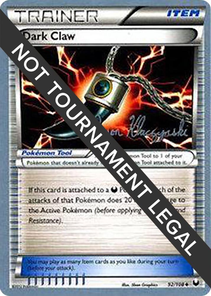 Dark Claw - 2013 (Jason Klaczynski) 92/108 card from World Championship Decks