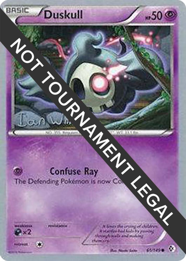 Duskull - 2013 (Ian Whiton) 61/149 card from World Championship Decks