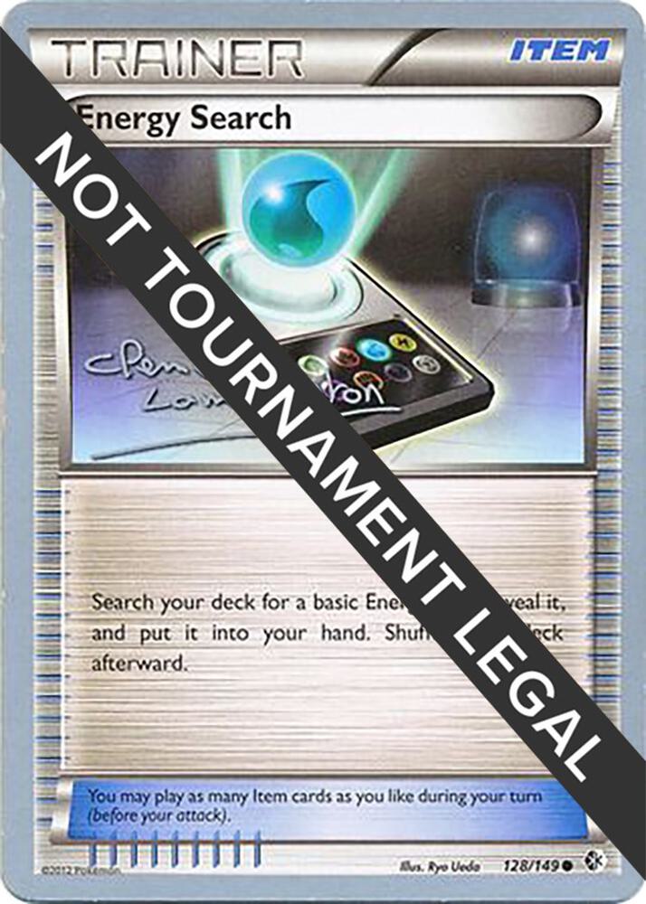 Energy Search - 2013 (Clement Lamberton) 128/149 card from World Championship Decks