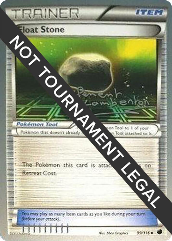 Float Stone - 2013 (Clement Lamberton) 99/116 card from World Championship Decks