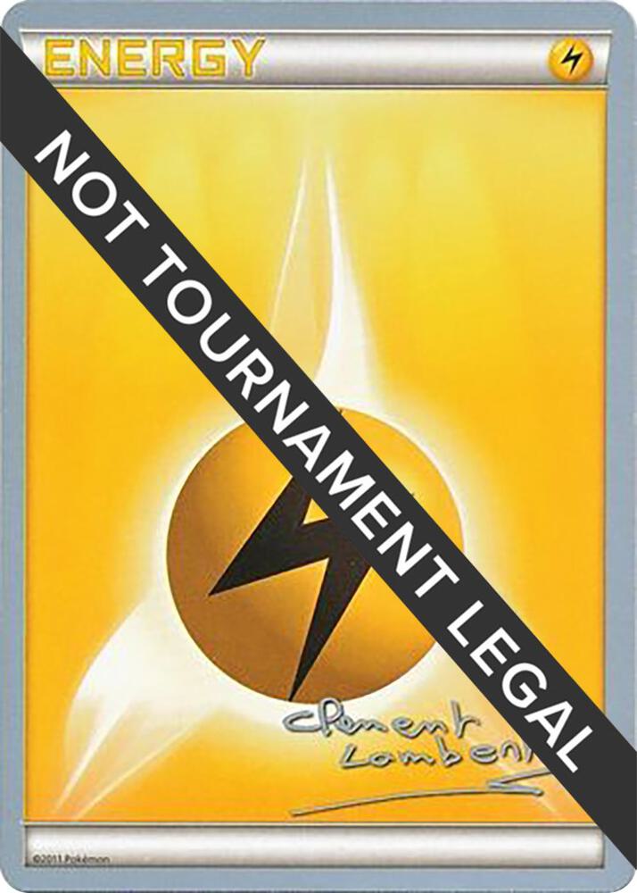 Lightning Energy - 2013 (Clement Lamberton) card from World Championship Decks