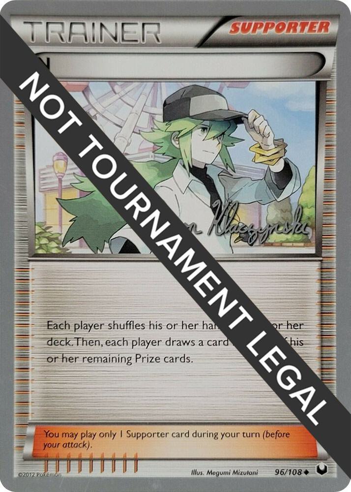 N - 2013 (Jason Klaczynski) 96/108 card from World Championship Decks
