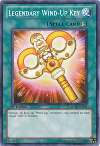 Legendary Wind-Up Key GENF-EN053 card from Generation Force