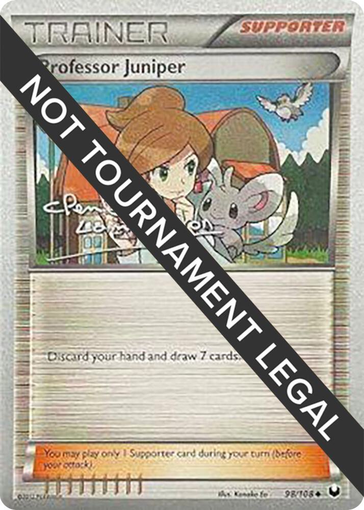 Professor Juniper - 2013 (Clement Lamberton) 98/108 card from World Championship Decks