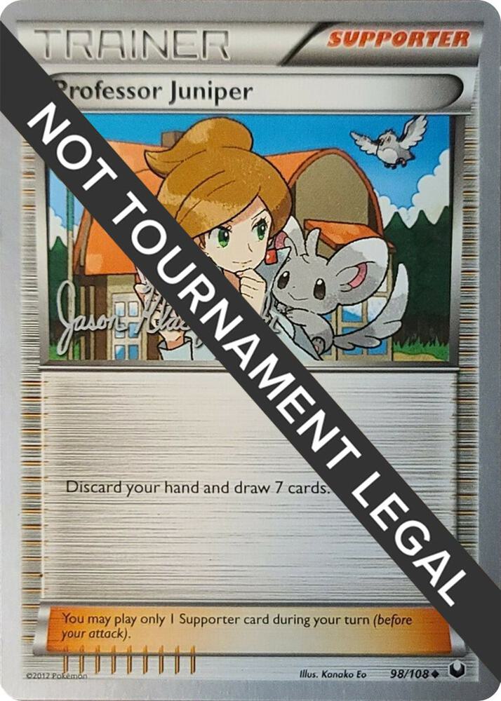 Professor Juniper - 2013 (Jason Klaczynski) 98/108 card from World Championship Decks