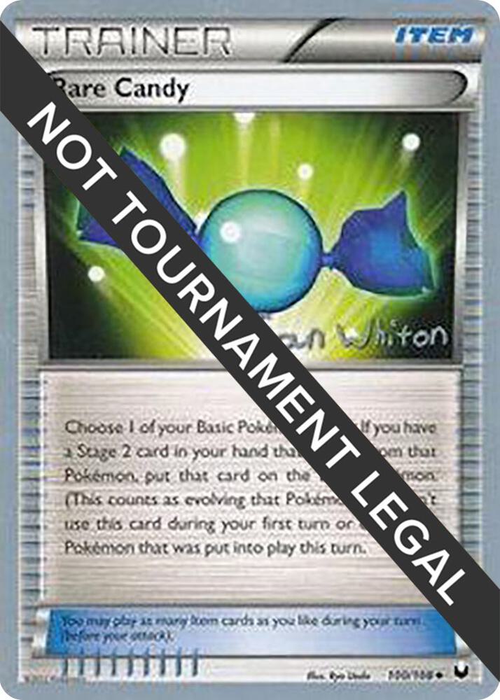 Rare Candy - 2013 (Ian Whiton) 100/108 card from World Championship Decks