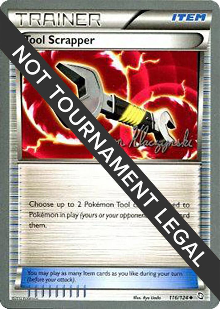 Tool Scrapper - 2013 (Jason Klaczynski) 116/124 card from World Championship Decks