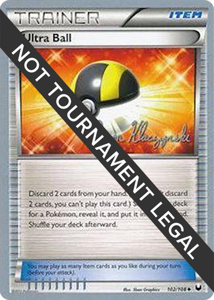 Ultra Ball - 2013 (Jason Klaczynski) 102/108 card from World Championship Decks