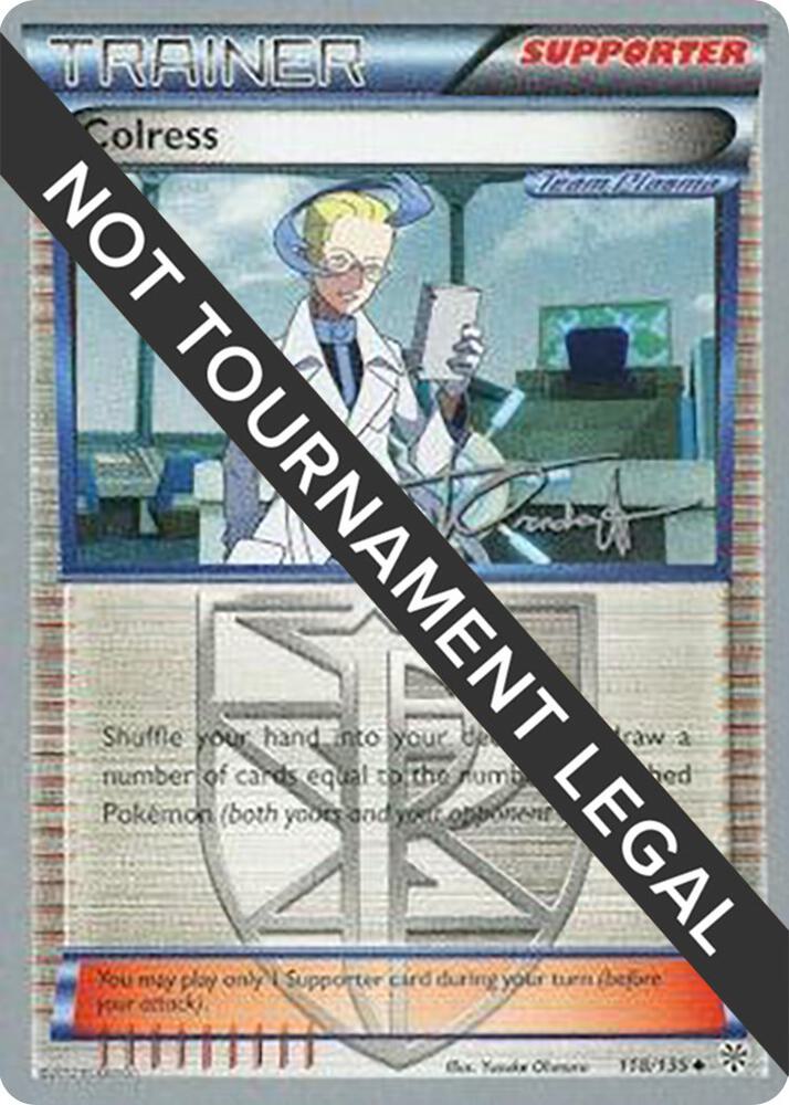 Colress - 2014 (Trent Orndorff) 118/135 card from World Championship Decks