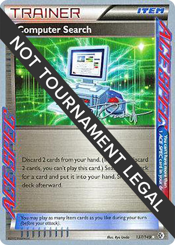 Computer Search - 2014 (Trent Orndorff) 137/149 card from World Championship Decks