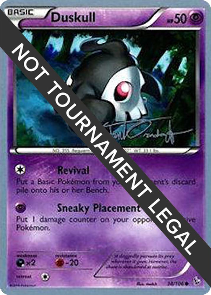 Duskull - 2014 (Trent Orndorff) 38/106 card from World Championship Decks