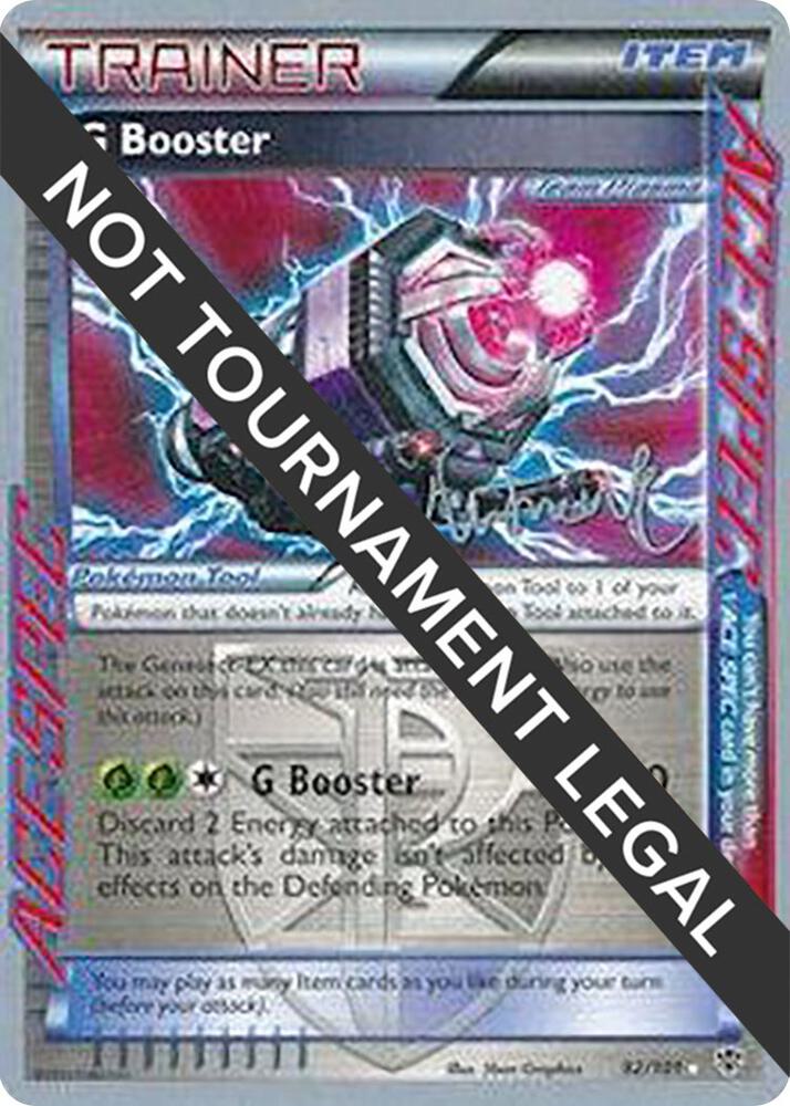 G Booster - 2014 (Andrew Estrada) 92/101 card from World Championship Decks