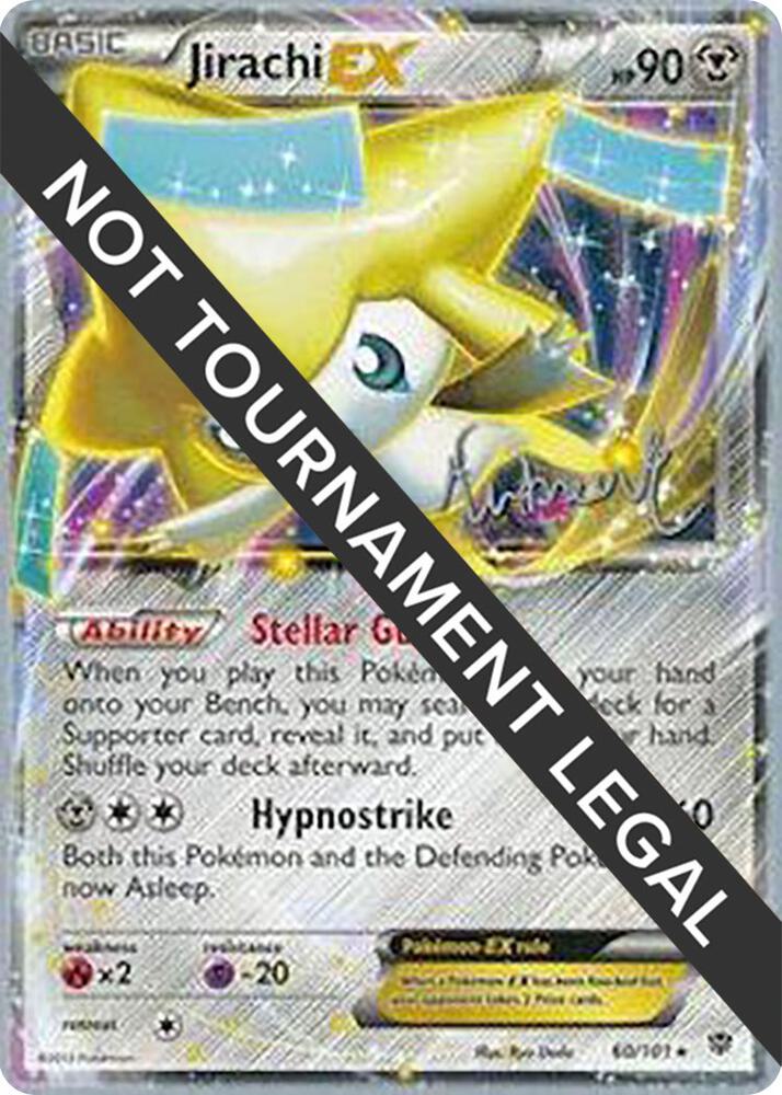 Jirachi EX - 2014 (Andrew Estrada) 60/101 card from World Championship Decks