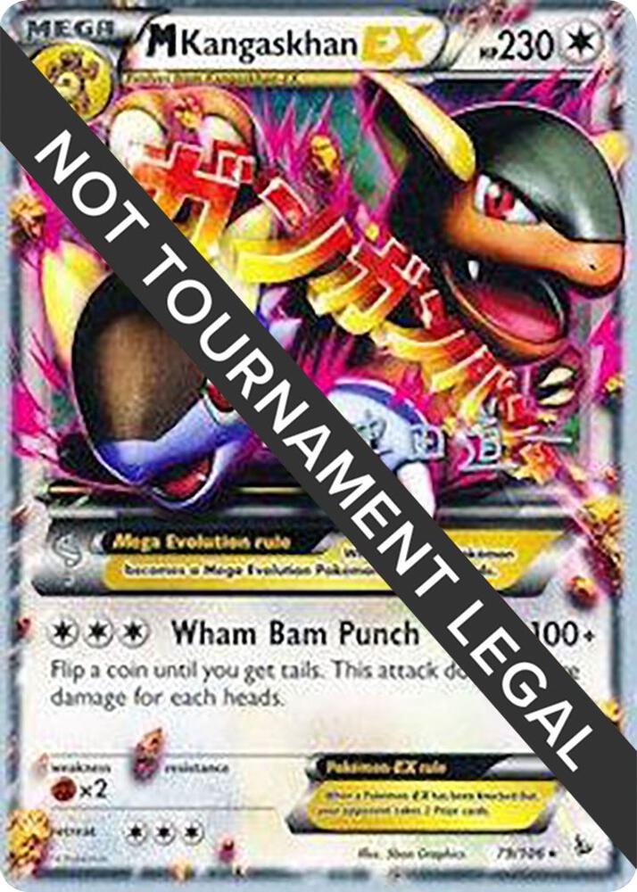 M Kangaskhan EX - 2014 (Michikazu Tsuda) 79/106 card from World Championship Decks