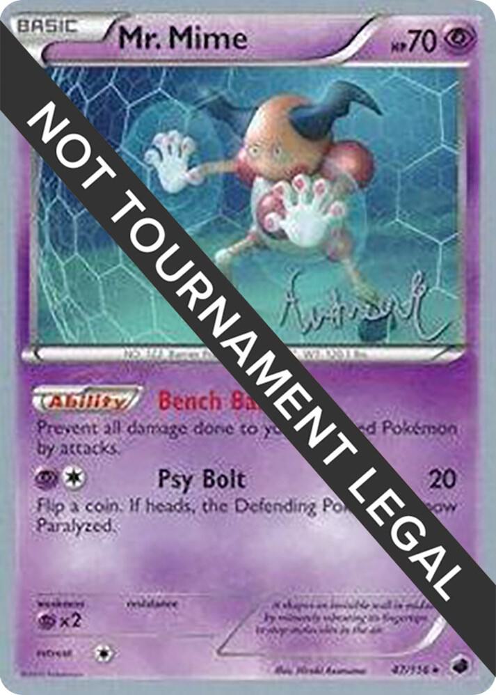 Mr. Mime - 2014 (Andrew Estrada) 47/116 card from World Championship Decks