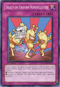 Treaty on Uniform Nomenclature GENF-EN073 card from Generation Force