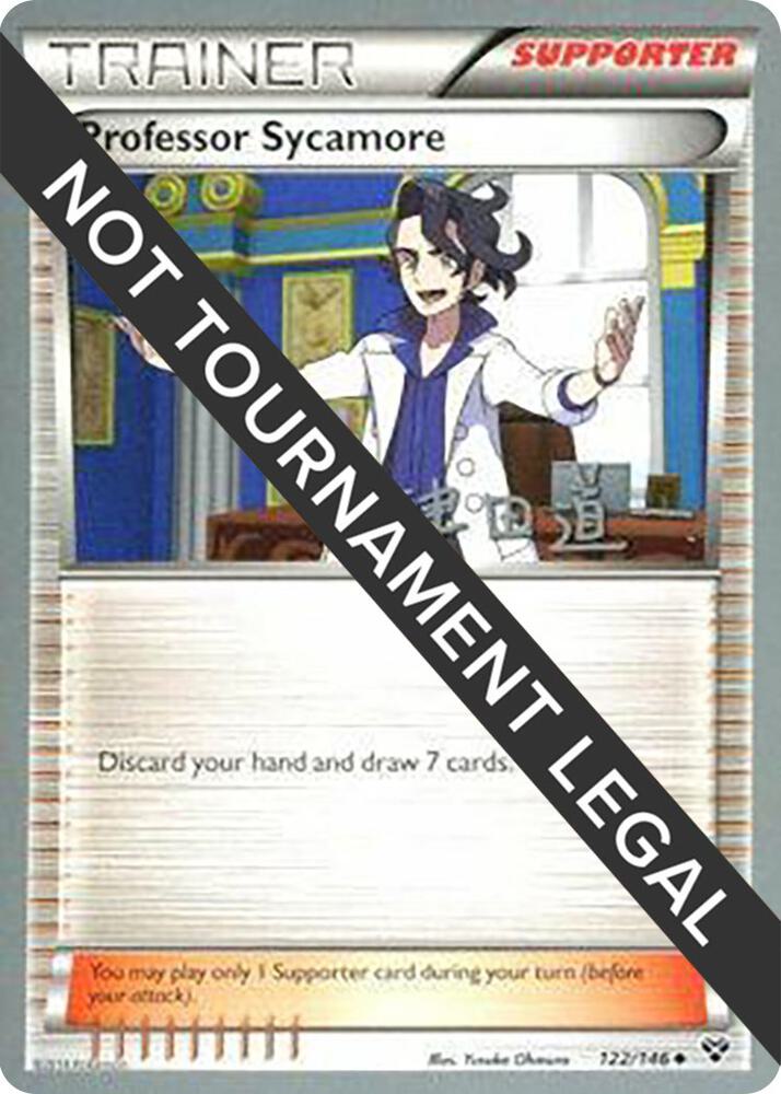 Professor Sycamore - 2014 (Michikazu Tsuda) 122/146 card from World Championship Decks