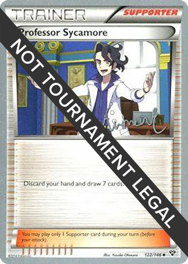 Professor Sycamore - 2014 (Andrew Estrada) 122/146 card from World Championship Decks