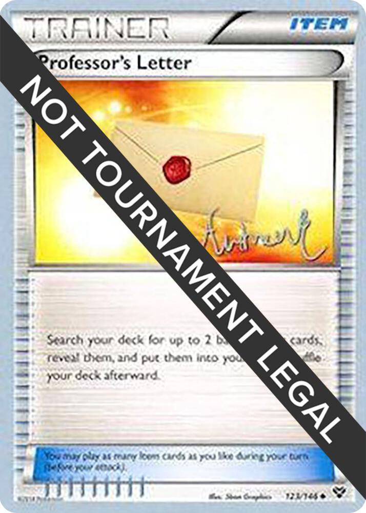 Professor's Letter - 2014 (Andrew Estrada) 123/146 card from World Championship Decks
