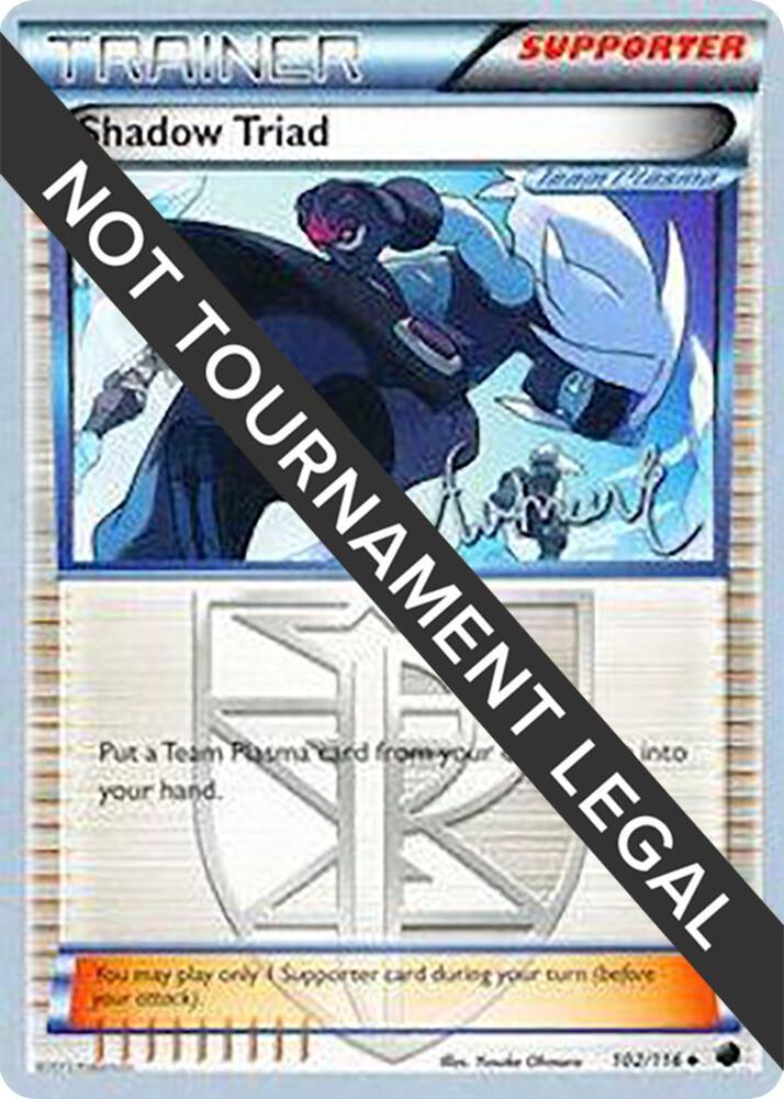 Shadow Triad - 2014 (Andrew Estrada) 102/116 card from World Championship Decks