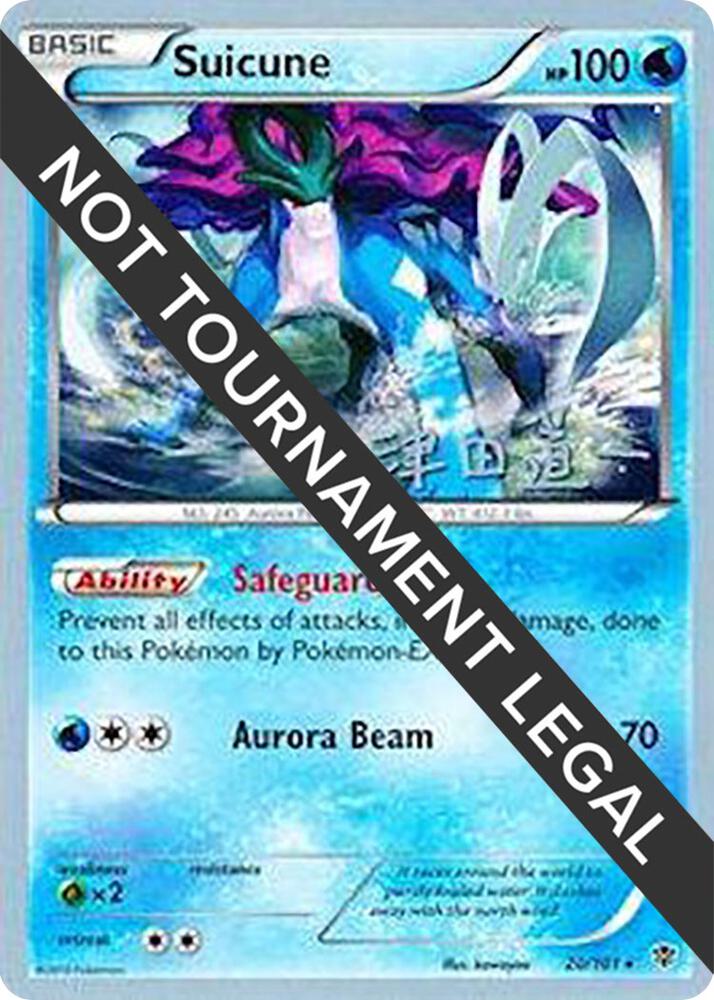 Suicune - 2014 (Michikazu Tsuda) 20/101 card from World Championship Decks